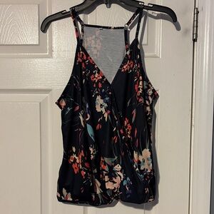Floral Print Women's Top